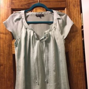 Precious Violet & Claire size small seafoam top!